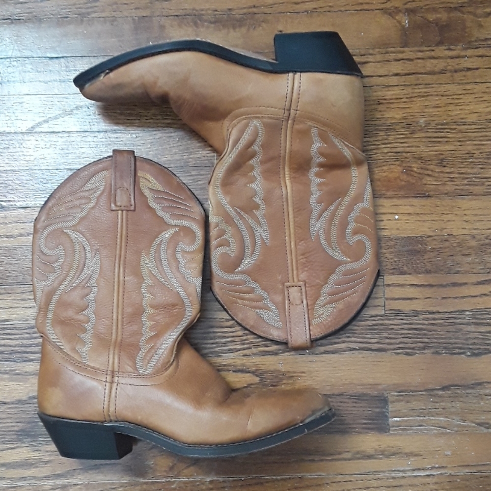 Tan Cowboy Boots